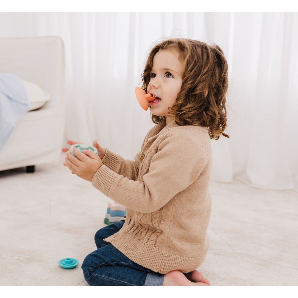 Bubble Silicone Stacking Apple Teether