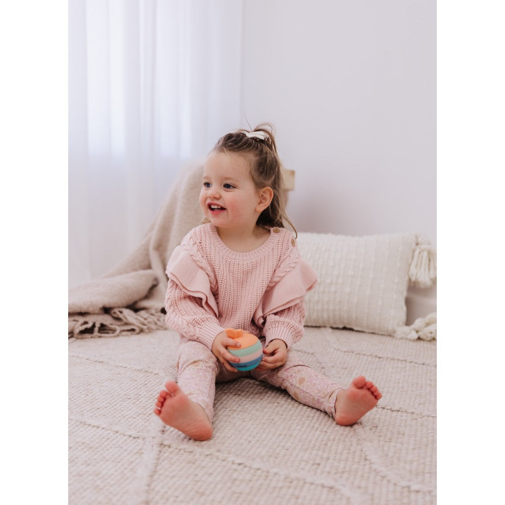 Bubble Silicone Stacking Apple Teether