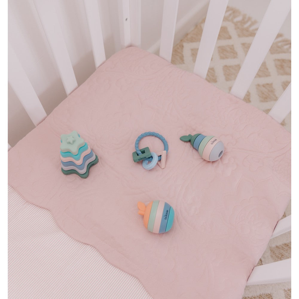 Bubble Silicone Stacking Apple Teether
