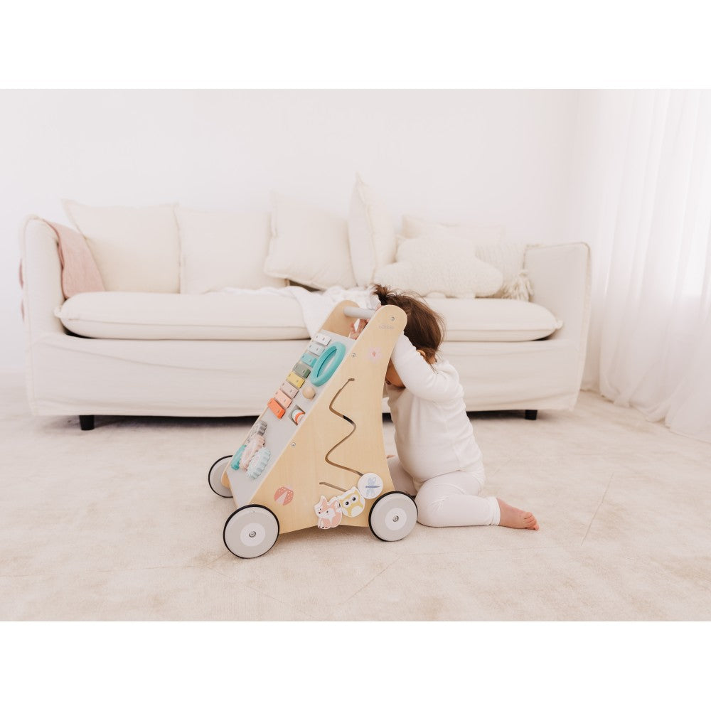 Bubble Wooden Activity Play Walker