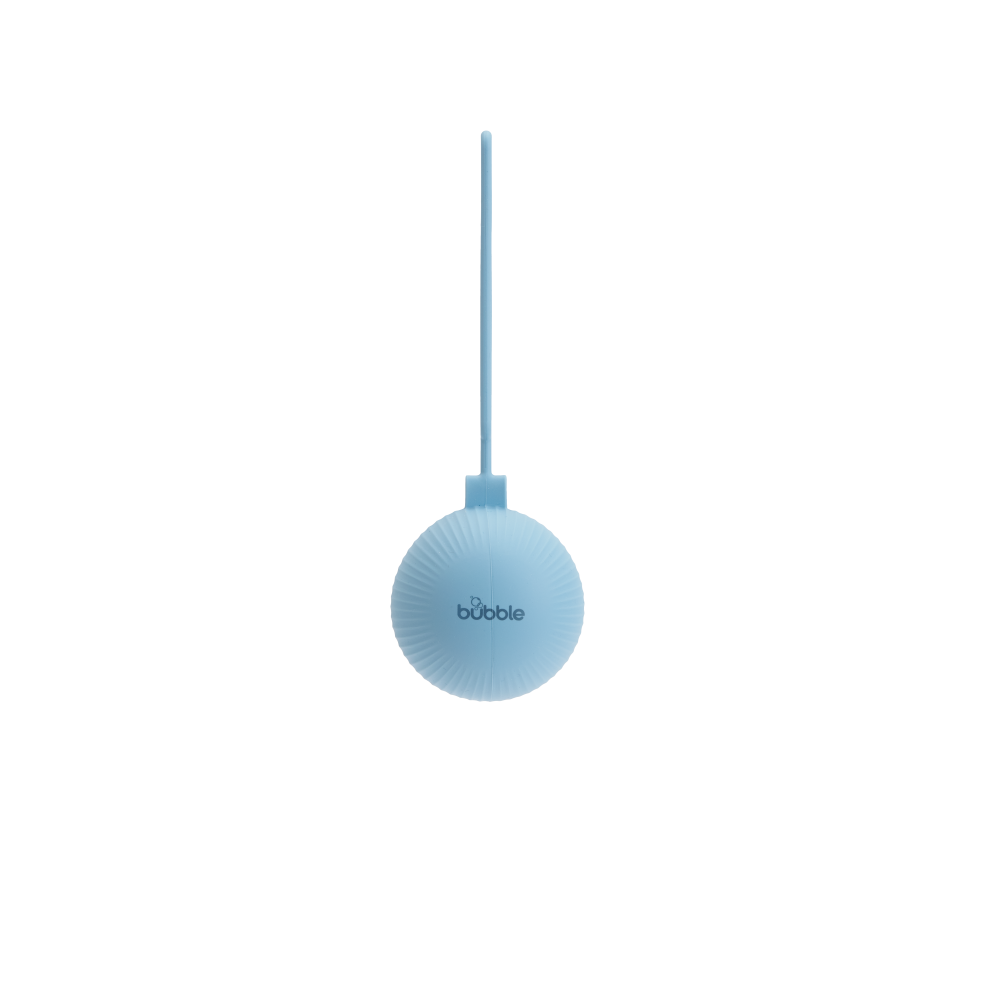 Bubble Silicone Pacifier Holder - Blue