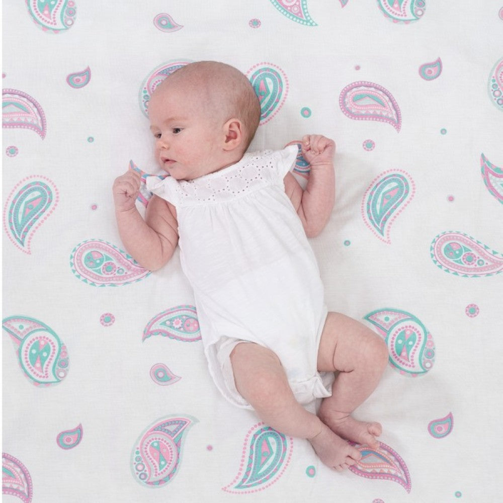 Bubble Bamboo Wrap - Paisley