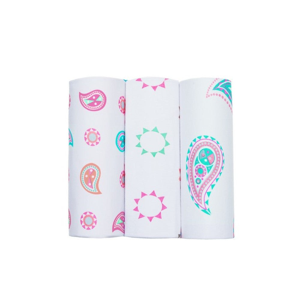 Bubble Bamboo Wrap - Paisley