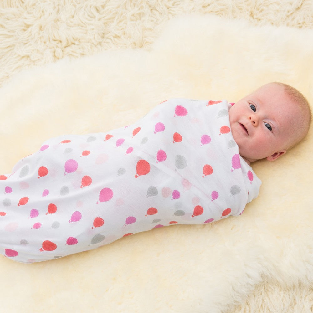 Bubble Bamboo Wrap - Dreamtime Pinks Girls