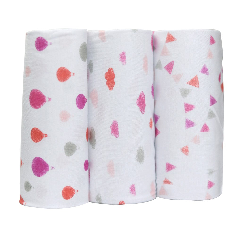 Bubble Bamboo Wrap - Dreamtime Pinks Girls
