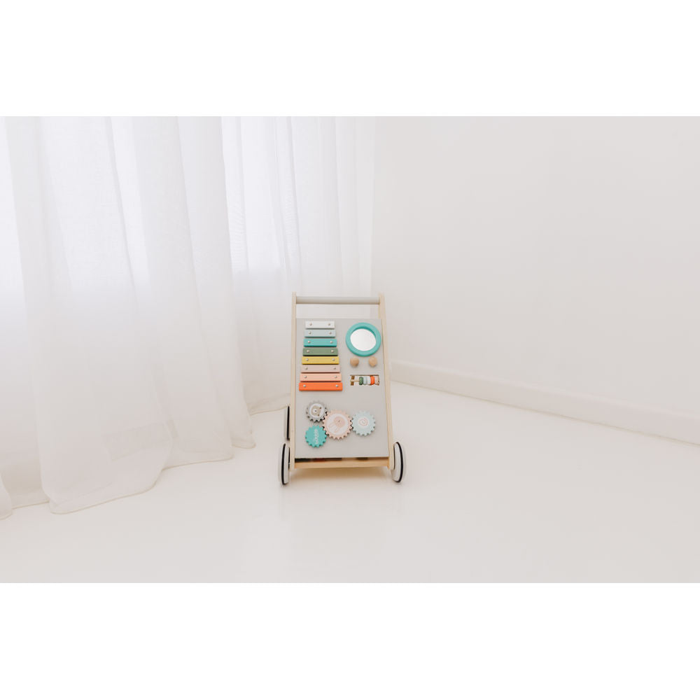 Bubble Wooden Activity Play Walker