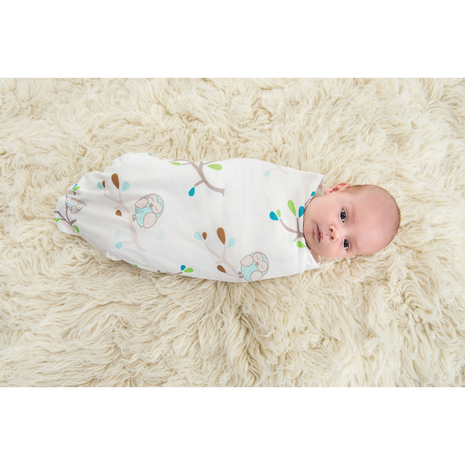 Bubble Bamboo Wrap - Ollie the Owl