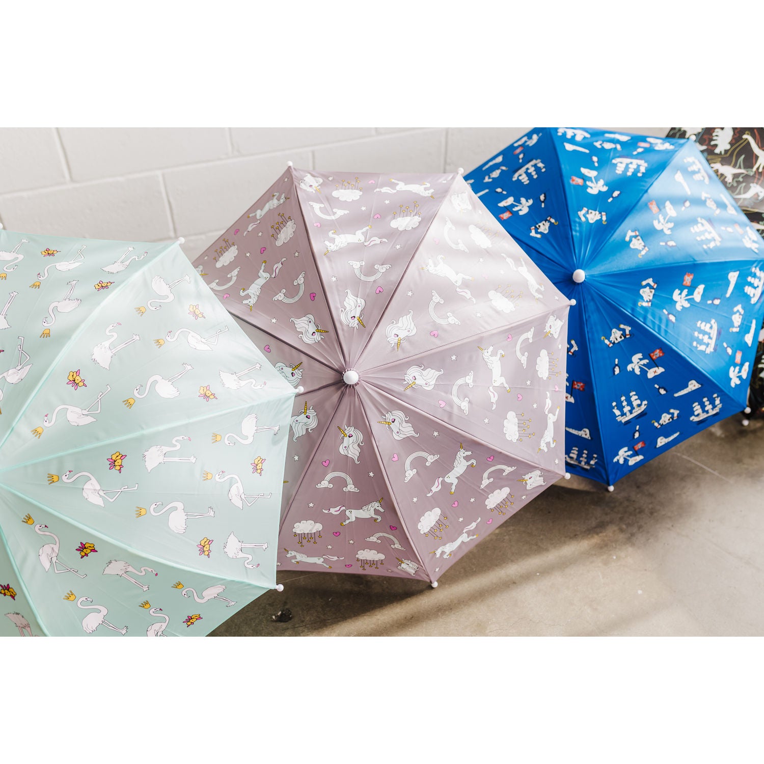 Bubble Magical Colour Changing Umbrella - Unicorn