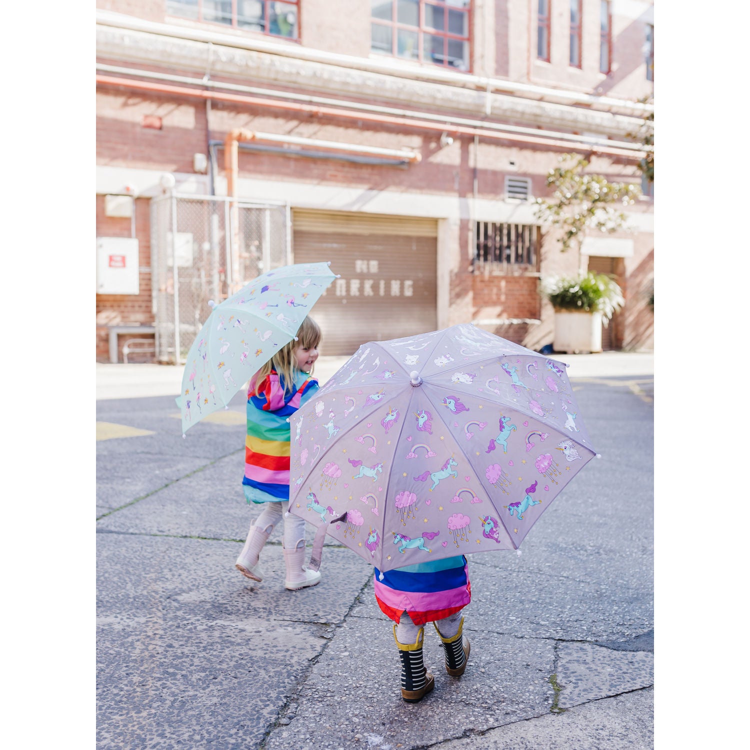Bubble Magical Colour Changing Umbrella - Unicorn
