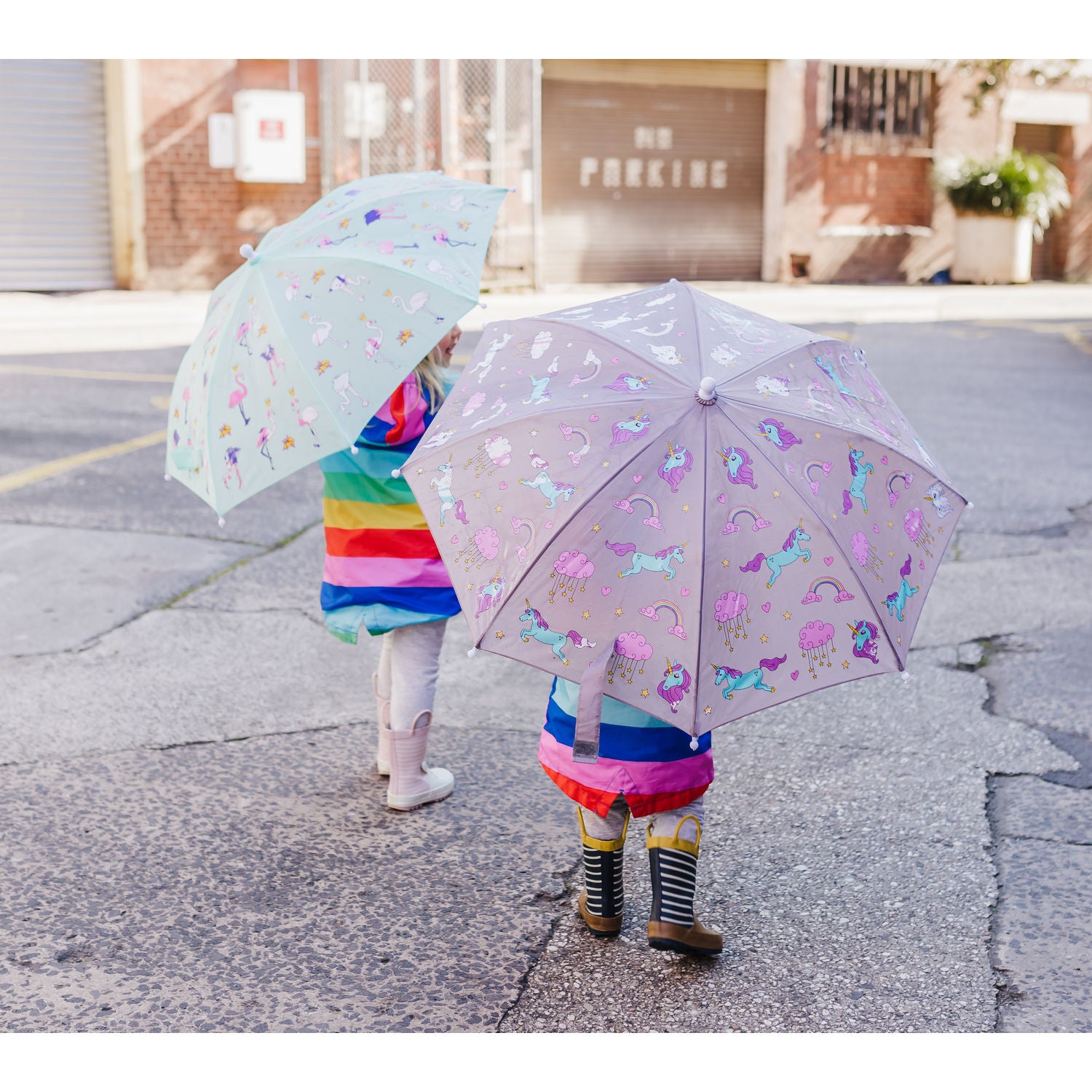 Bubble Magical Colour Changing Umbrella - Unicorn